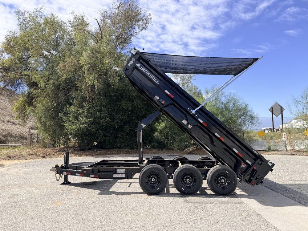 7'x16' IronBull Dump Trailers