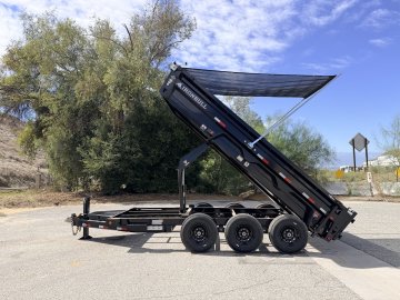 7'x16' IronBull Dump Trailers