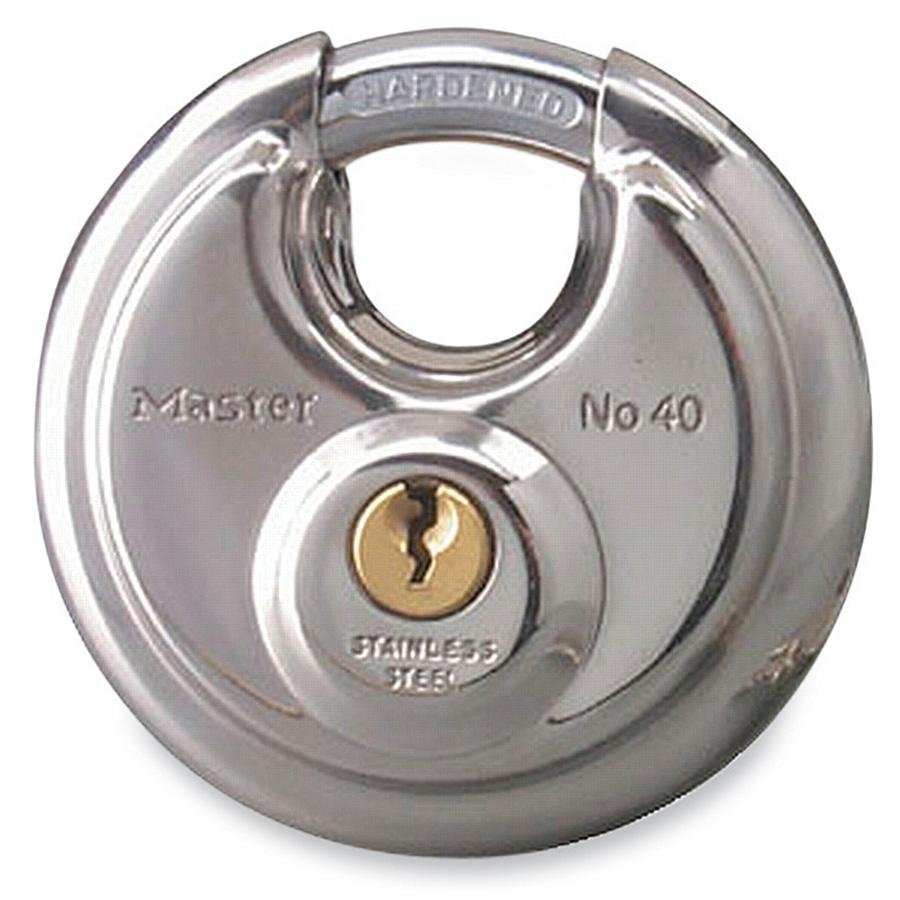 Safety Padlock, Alike Key, 3/8 in Shackle, Stainless Steel Body, Double Deadbolt Locking Locking