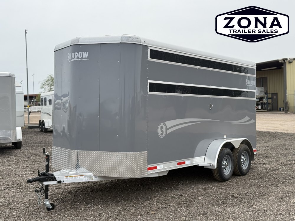 2026 Shadow 3 Horse - Open Sides w/ Plexiglass - Warmblood size