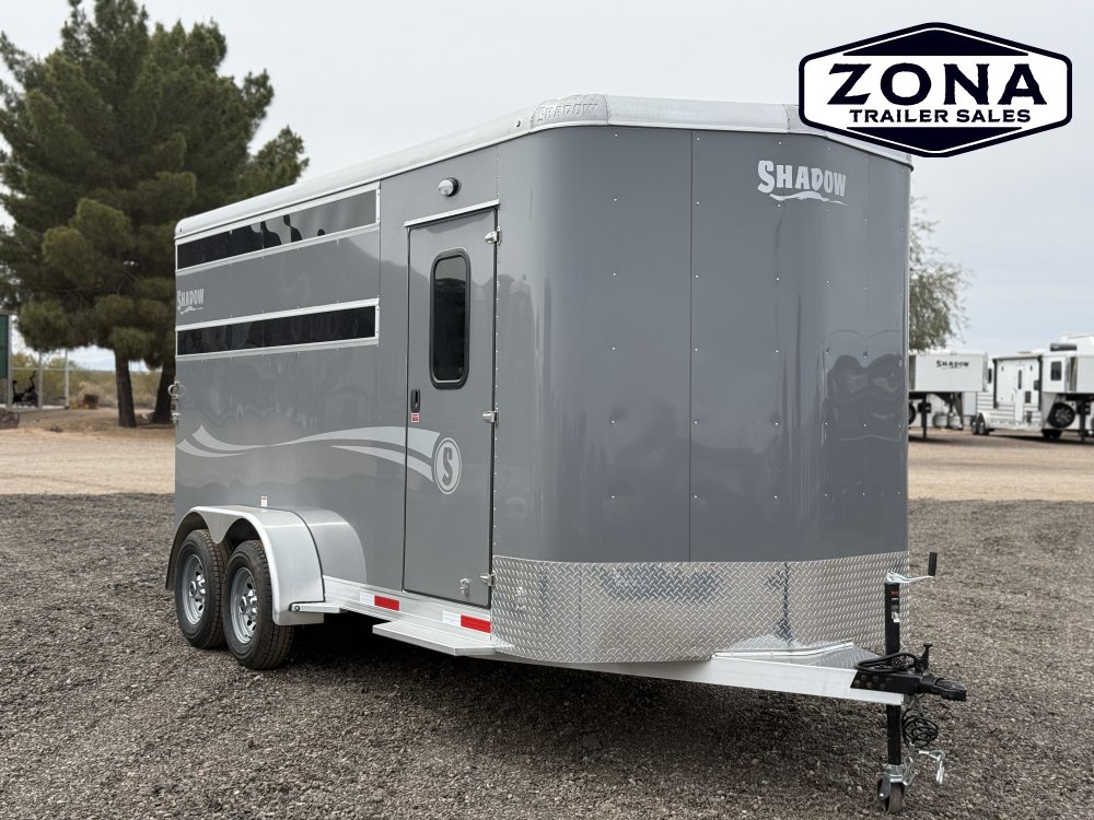 2026 Shadow 3 Horse - Open Sides w/ Plexiglass - Warmblood size