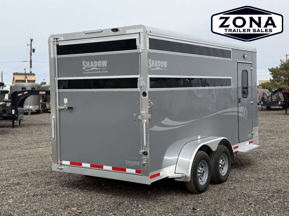 2026 Shadow 3 Horse - Open Sides w/ Plexiglass - Warmblood size