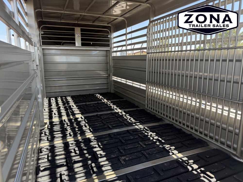 2026 GR 16ft Straight Stock - Cleated Rubber Floor - Lower Air Gap - 7k Torsion Axles