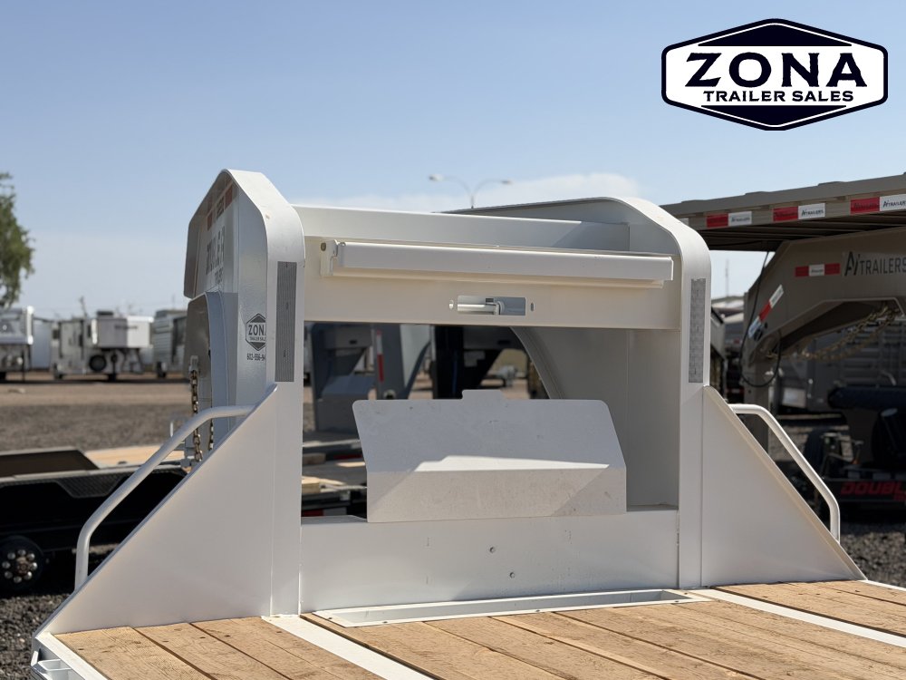Hydraulic Dovetail - 2027 DOUBLE A GHB208 32ft - 10k Super Single - 25k GVWR - Hydraulic Jacks
