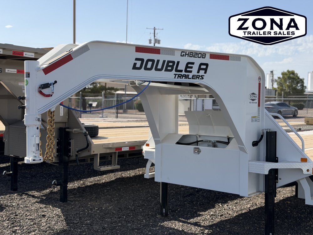 Hydraulic Dovetail - 2027 DOUBLE A GHB208 - 32ft Hydraulic Dovetail - 10k Super Single - 25k GVWR - 