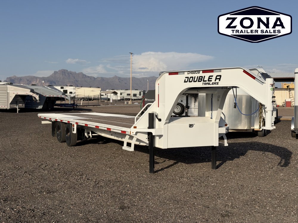 Hydraulic Dovetail - 2027 DOUBLE A GHB208 - 32ft Hydraulic Dovetail - 10k Super Single - 25k GVWR -