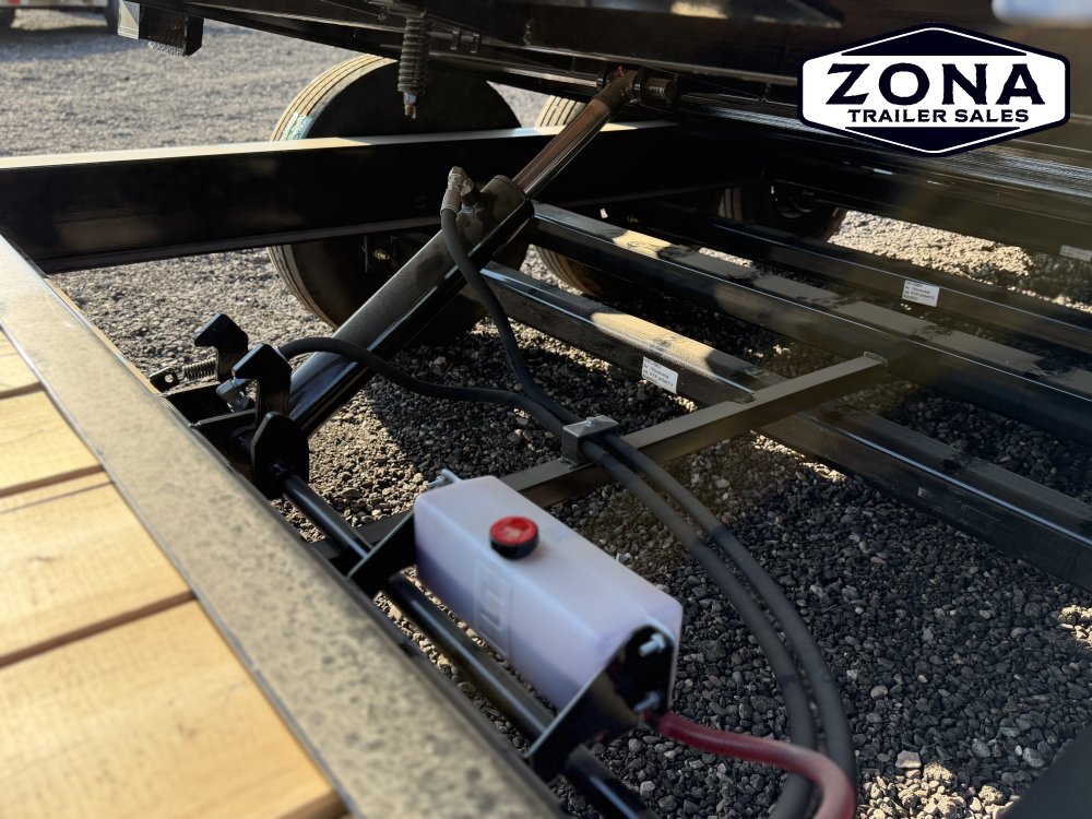 2027 Double A CT217 24ft Split Tilt - Triple 7k Torsion Axles - 102" Wide Body w/ Driver Over Fenders