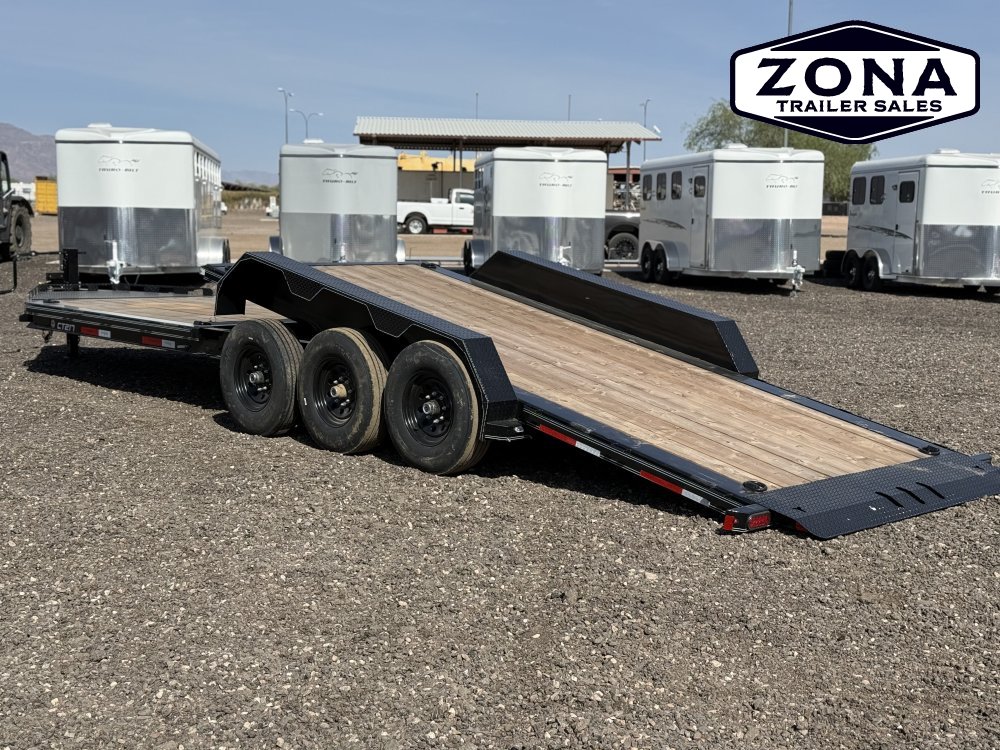 2027 Double A CT217 - 26ft Split Tilt - 23k GVWR - 16ft Tilt + 10ft Stationary Deck