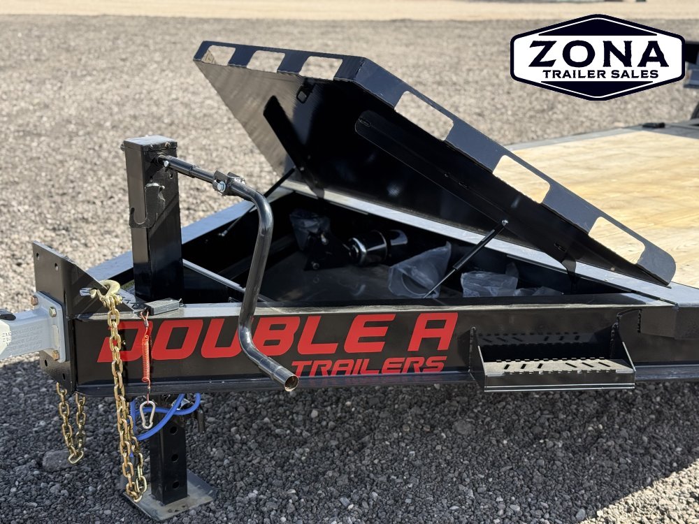 2027 Double A CT217 - 26ft Split Tilt - 23k GVWR - 16ft Tilt + 10ft Stationary Deck