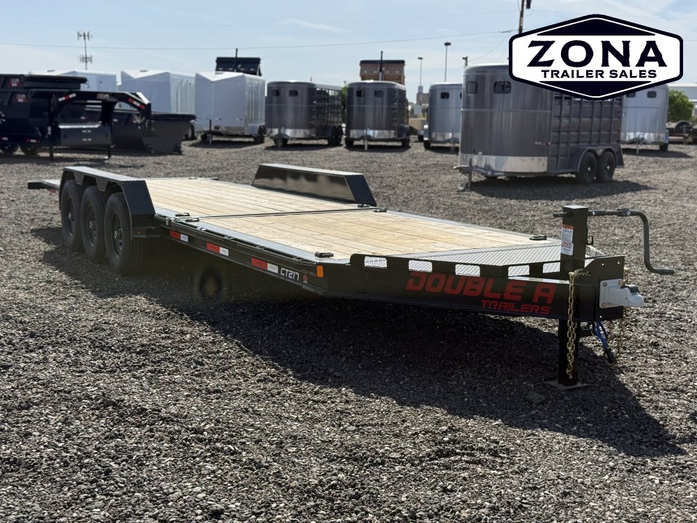 2027 Double A CT217 - 26ft Split Tilt - 23k GVWR - 16ft Tilt + 10ft Stationary Deck