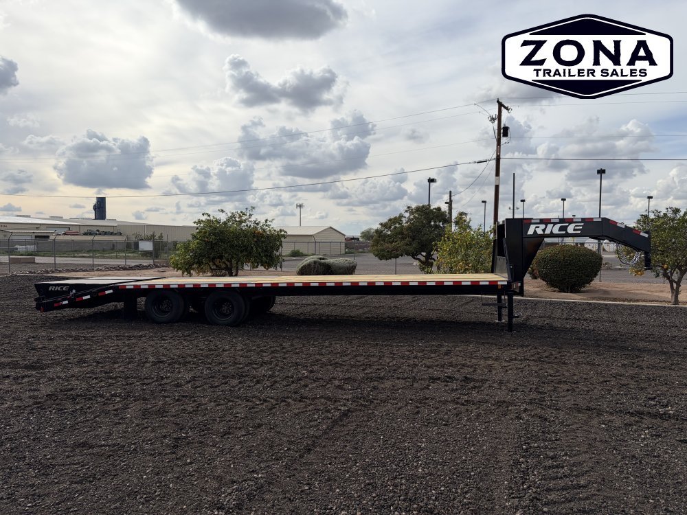 Rice Trailer- Deckover Gooseneck 25+5 22,000#