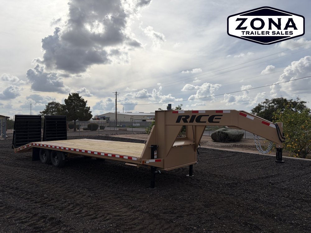 Rice Trailer- Deckover Gooseneck 20+5 14,000#