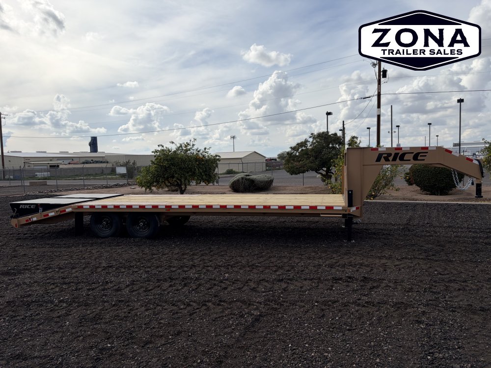 Rice Trailer- Deckover Gooseneck 20+5 14,000#