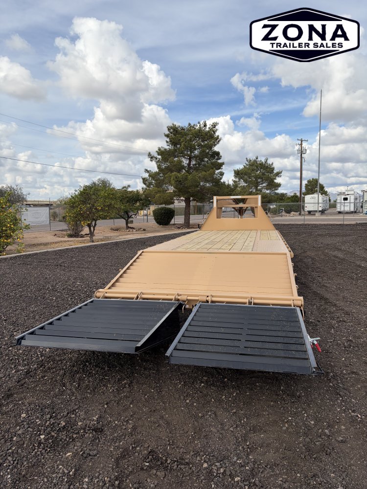 Rice Trailer- Deckover Gooseneck 20+5 14,000#