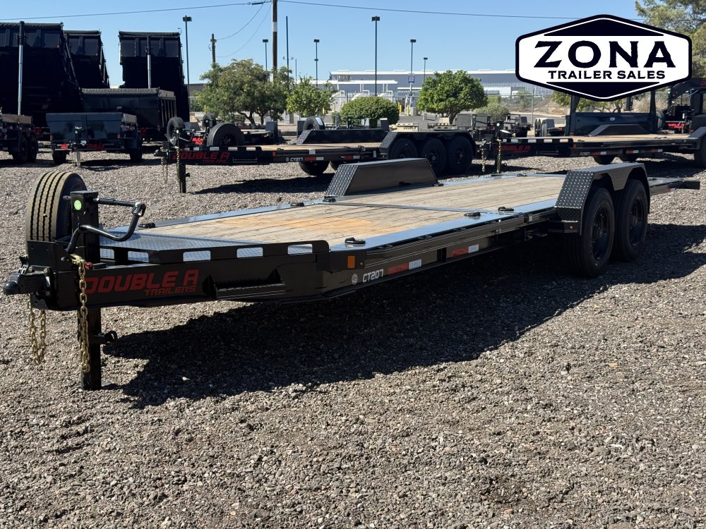 2027 Double A CT207 - 26ft Split Tilt - 10k Super single axles - 23k GVWR
