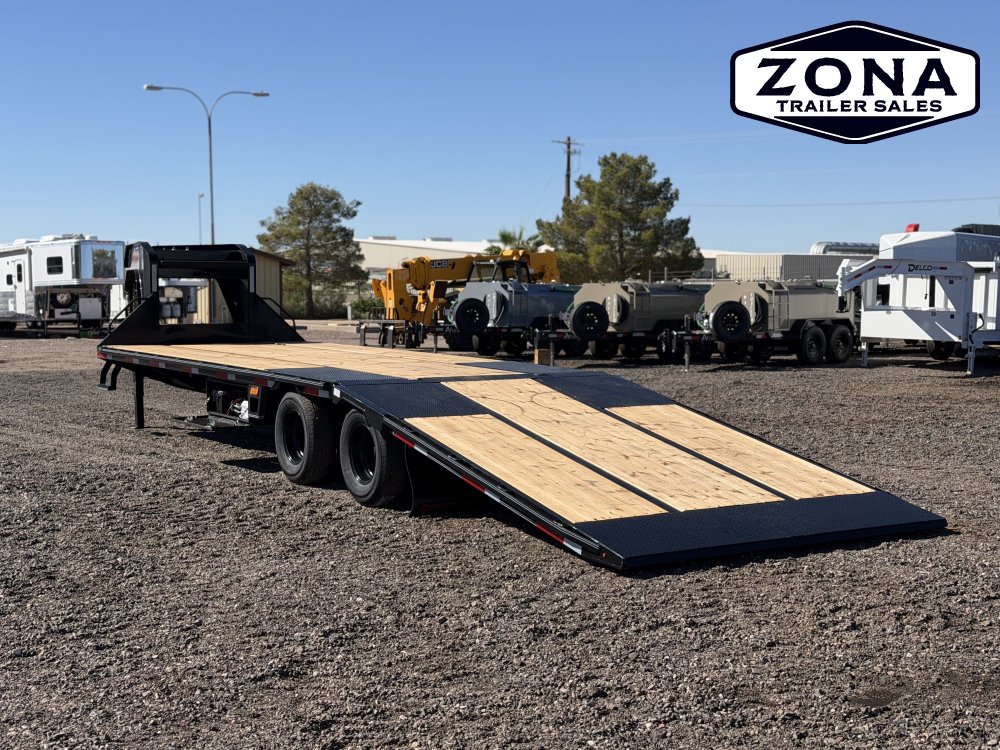 *ON ORDER* 2027 Double A GHB208 - 32ft Hydraulic Dove Tail - Engineered Frame and Neck