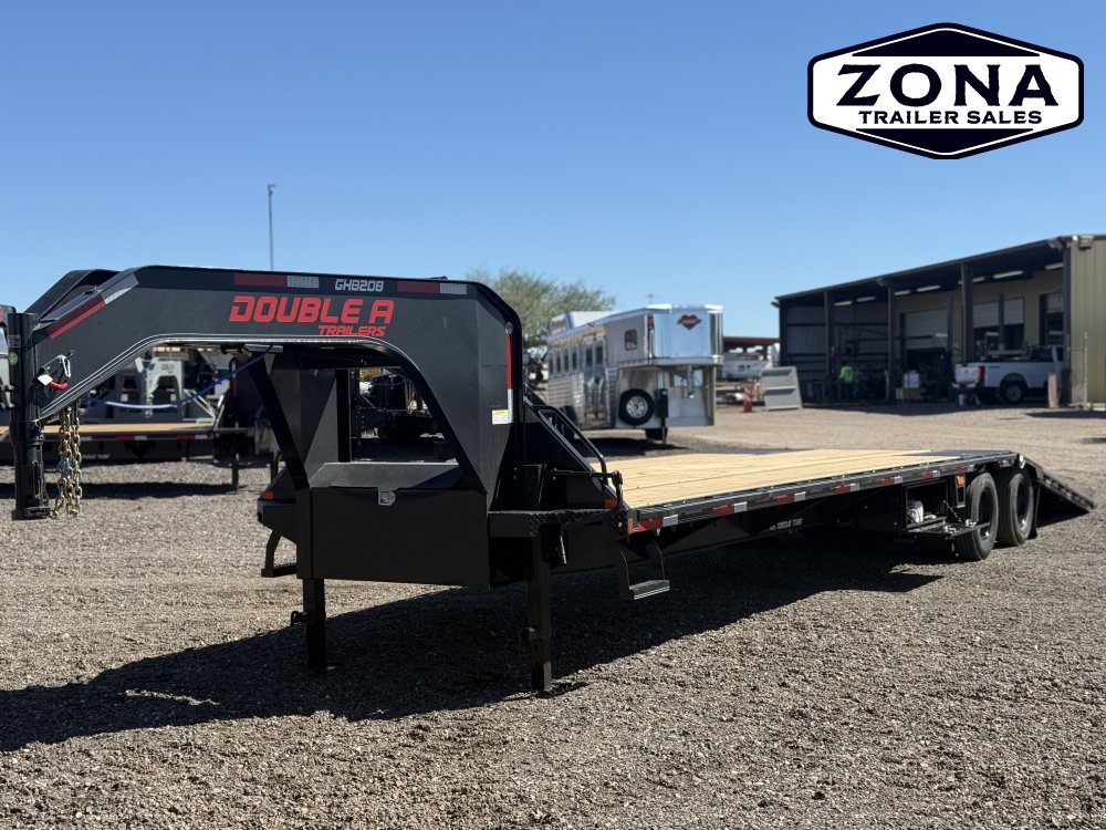 Hydraulic Dovetail - 2027 Double A GHB208 - 34ft Length - Hutch Suspension - 14 Ply Tires