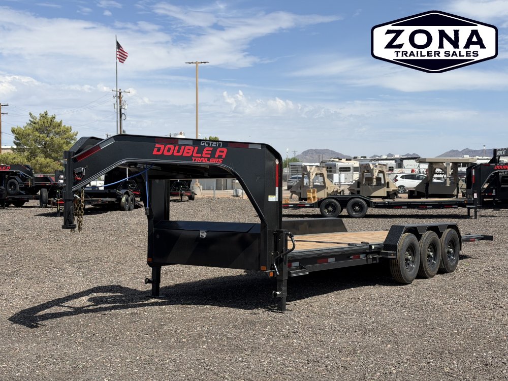 2027 Double A GCT217 - Cushion Tilt - Triple 7k Axle - 23k GVWR