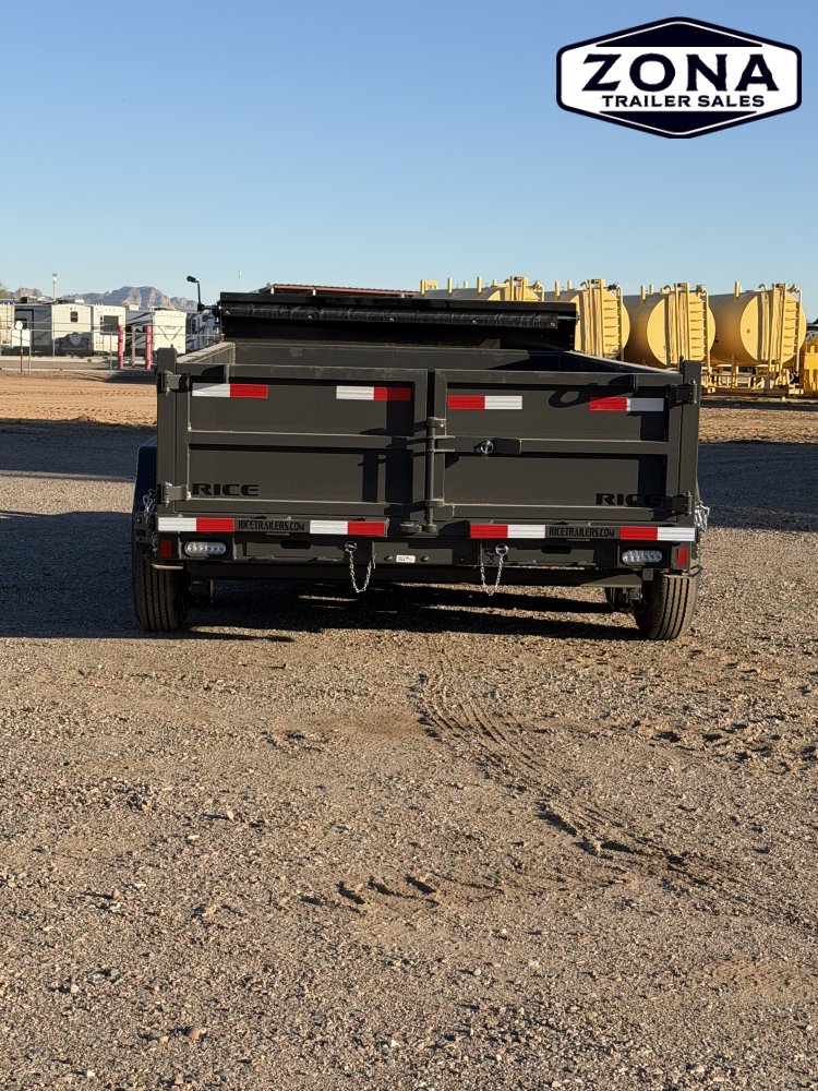 Rice Trailers- HYDRAULIC DUMP 14'- 14,000#