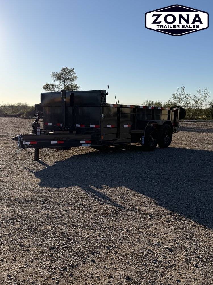 Rice Trailers- HYDRAULIC DUMP 14'- 14,000#