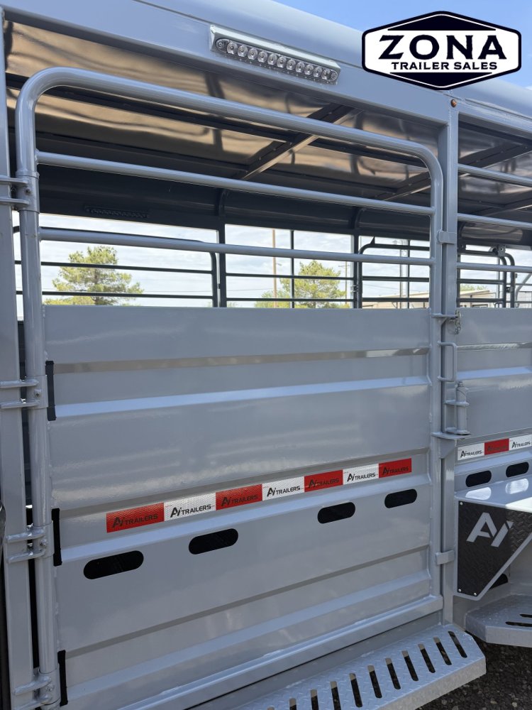 2027 Cattleman 20Ft Stock Combo - Dual Tack Doors - Swing Out Saddle Racks - 7k Torsion Axles