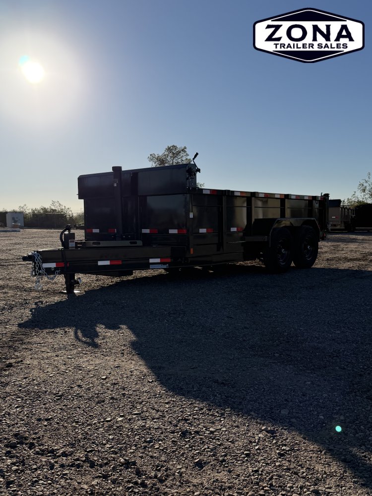 Rice Trailers- HYDRAULIC DUMP 14'- 14,000#
