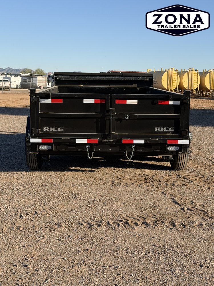 Rice Trailers- HYDRAULIC DUMP 14'- 14,000#
