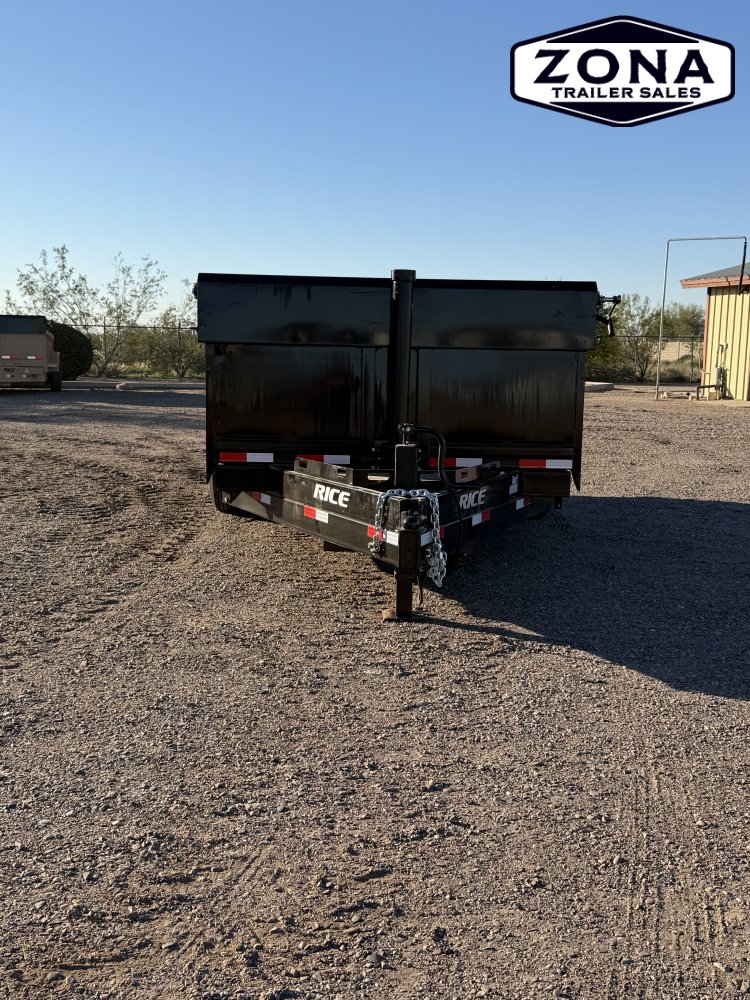Rice Trailers- HYDRAULIC DUMP 14'- 14,000#