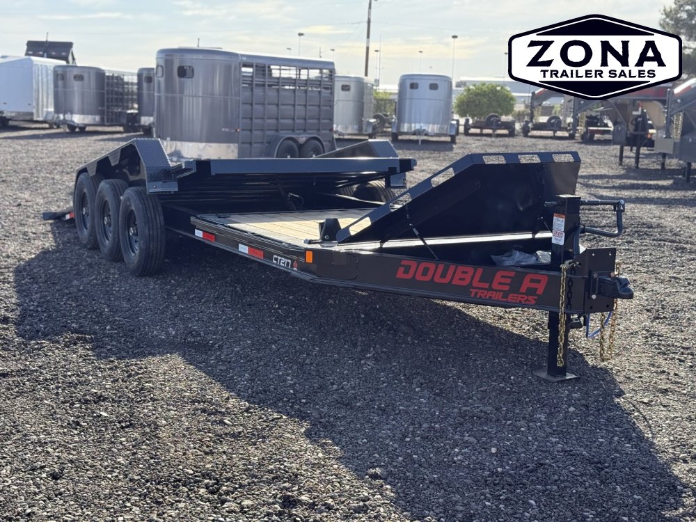 2027 Double A CT217- 24ft Split Tilt