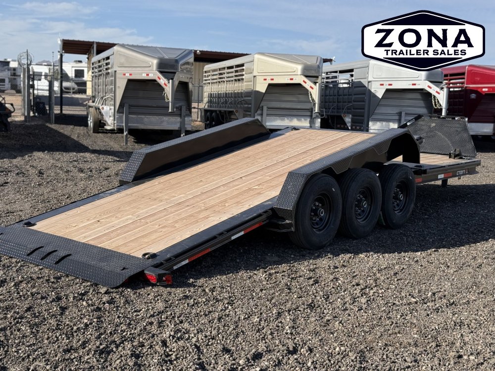 2027 Double A CT217- 24ft Split Tilt