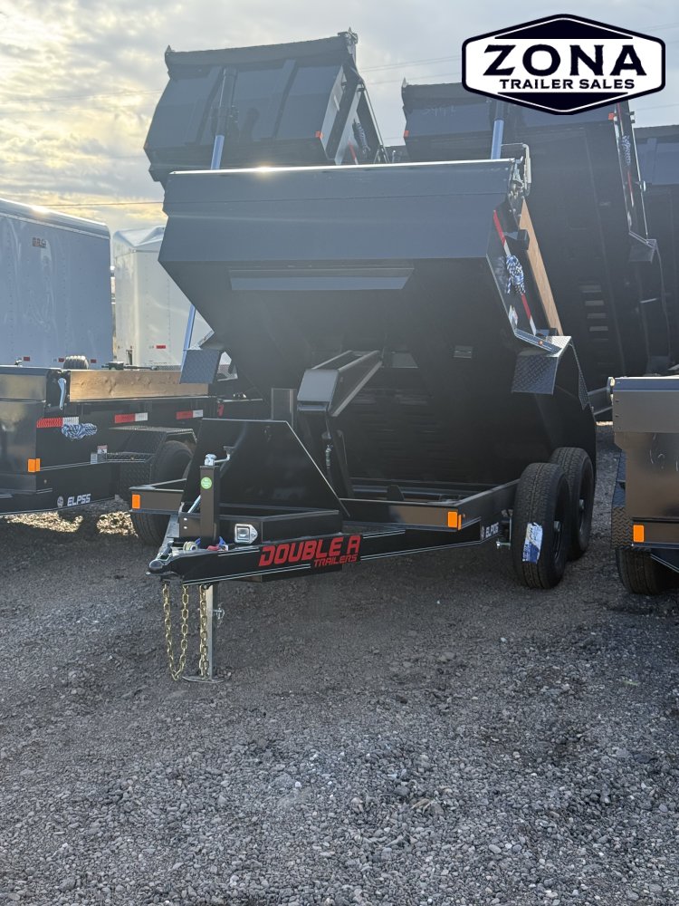 2026 Double A 6x10 Dump - 11,500 LBS GVWR - SCISSOR LIFT