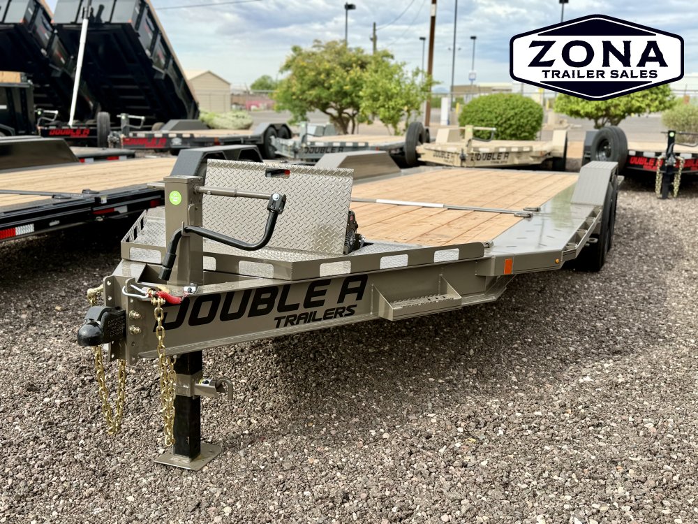 2027 Double A CT167 - 22ft Cushion Tilt 102" Wide - Driver Over Fenders - 8K Oil Bath Axles - 17.5k GVWR