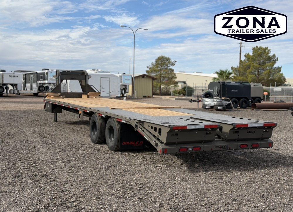 Mega Ramps - 2027 Double A GHB258 - 34ft - 12k Axles - Hydraulic Jacks