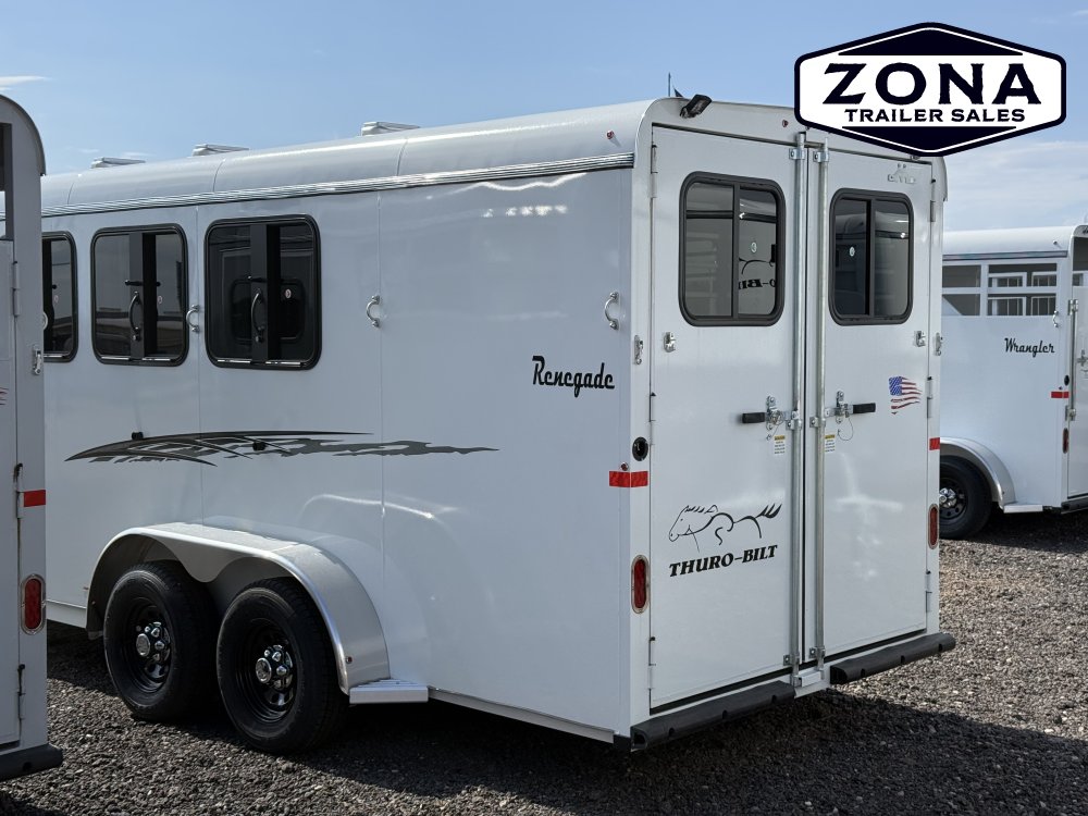 2026 THURO-BILT RENEGADE 4 Horse SLANT - Extra Stall Length
