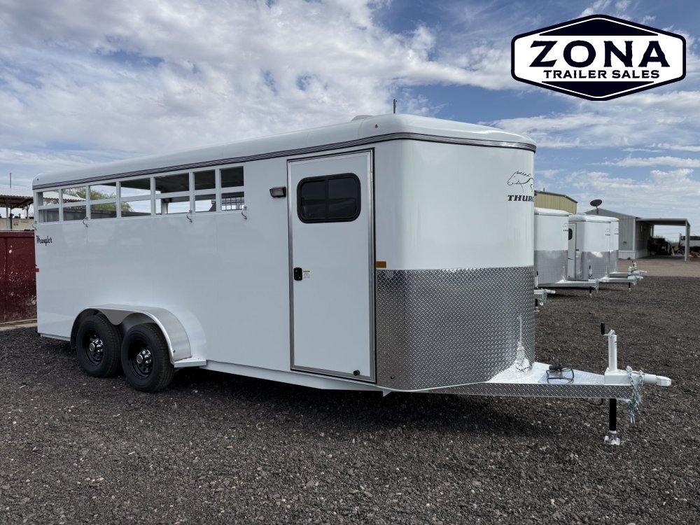2027 Thuro-Bilt Wrangler Plus 4 Horse - EXTRA STALL LENGTH