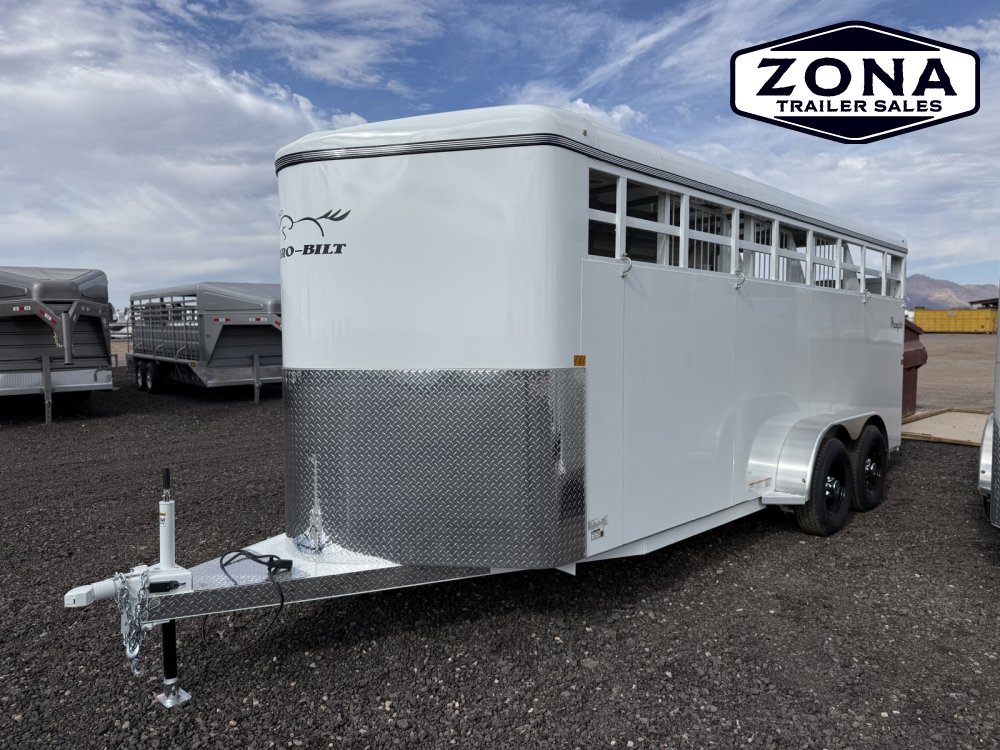 2027 Thuro-Bilt Wrangler Plus 4 Horse - EXTRA STALL LENGTH
