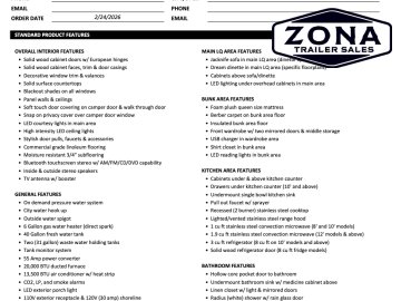 LQ BUILD SHEET