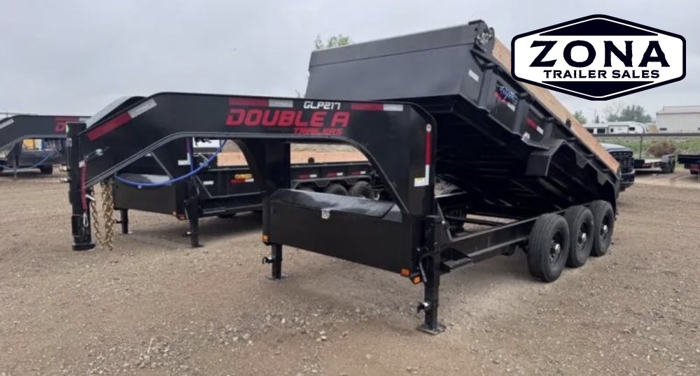 2027 GLP217 16ft Dump trailer - Gooseneck