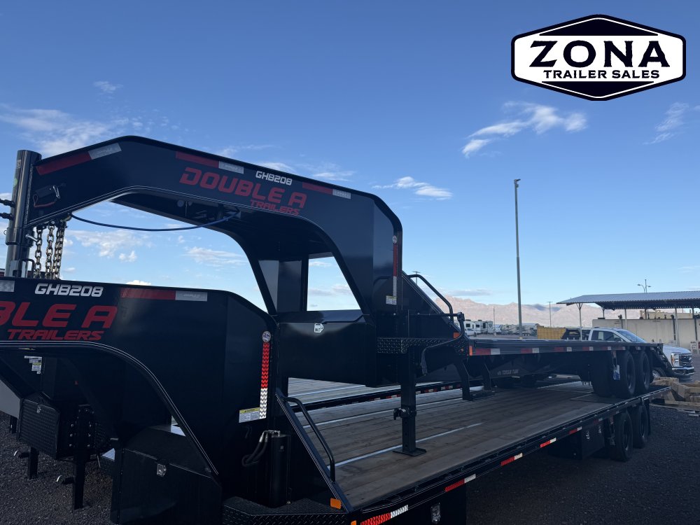 Mega Ramps - 2027 Double A GHB208 - 30ft Gooseneck Flatbed - 25k GVWR