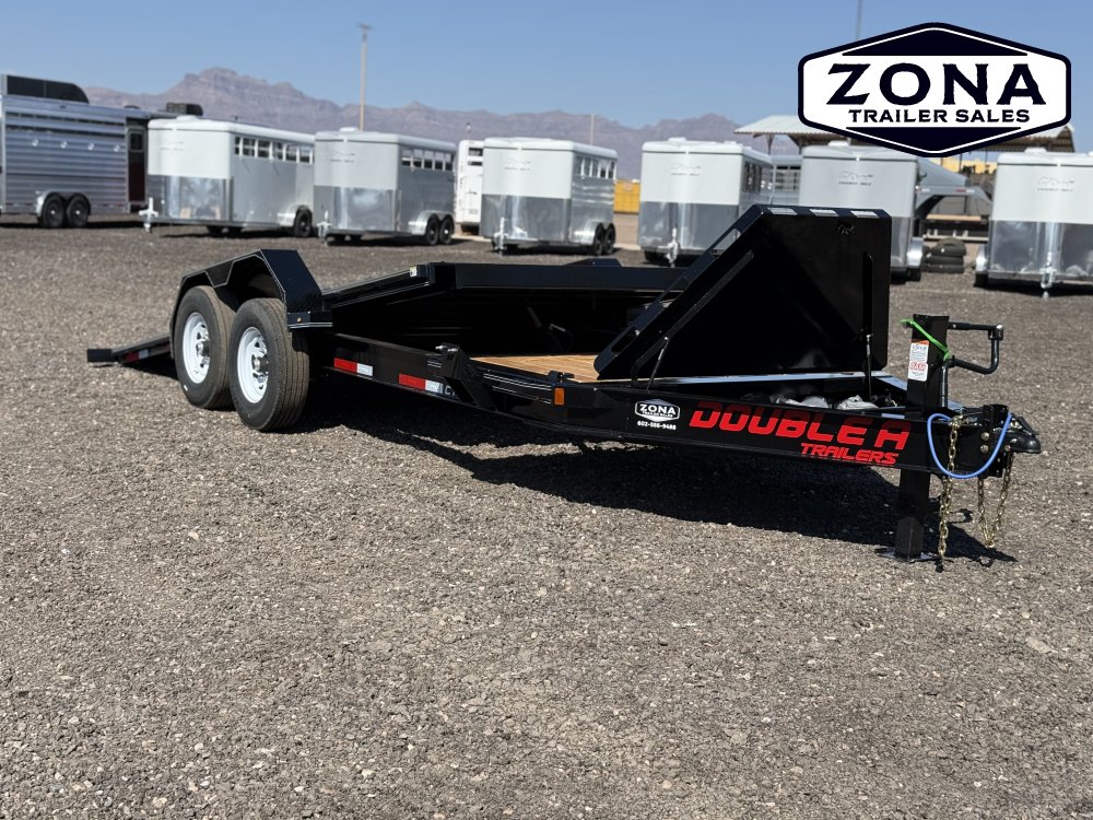 2027 Double A 20ft Split Tilt - 7k Torsion Axles