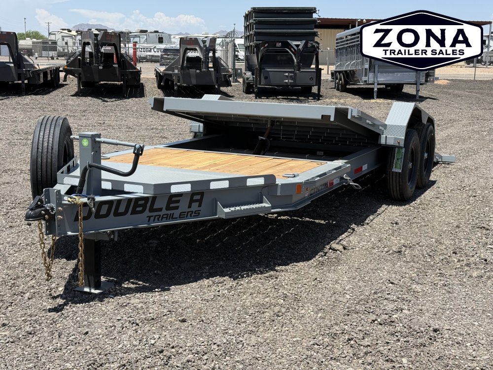 2027 Double A 20ft Split Tilt - 7k Torsion Axles