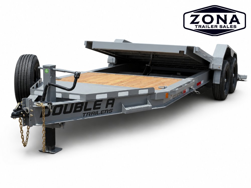 2027 Double A 20ft Split Tilt - 7k Torsion Axles