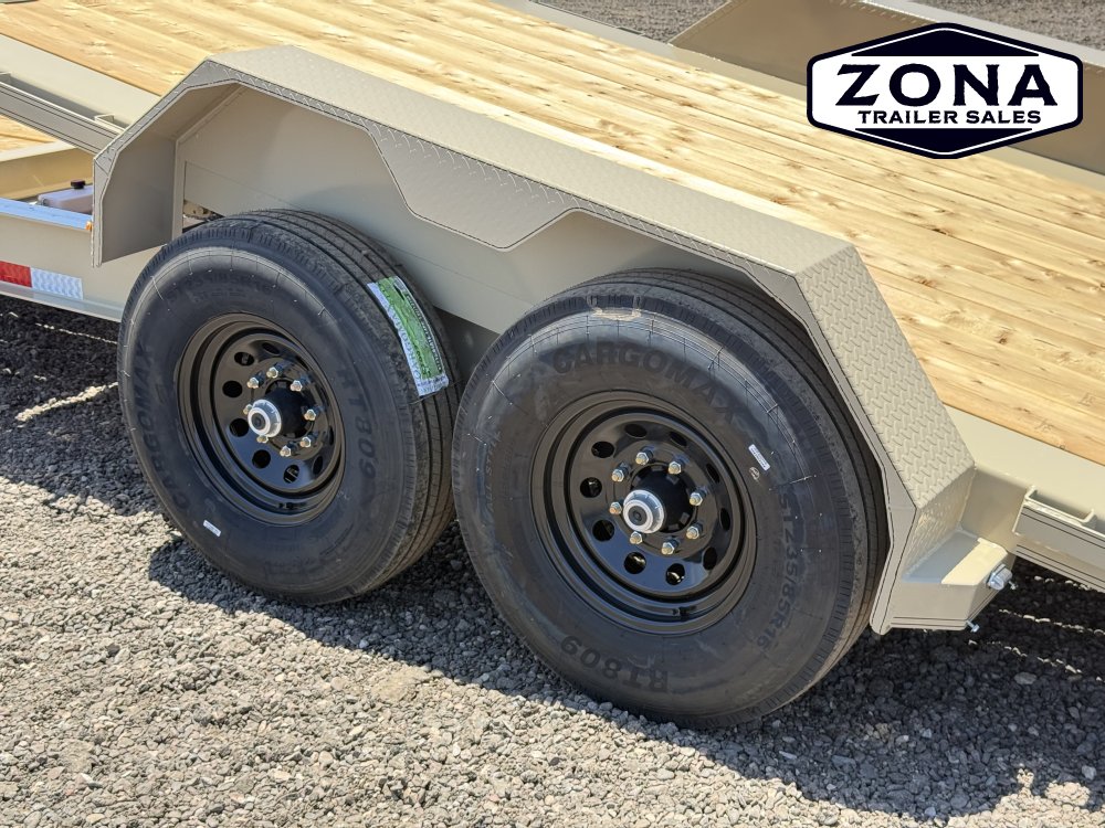 2027 Double A 22ft Split Tilt - 7k Torsion Axles