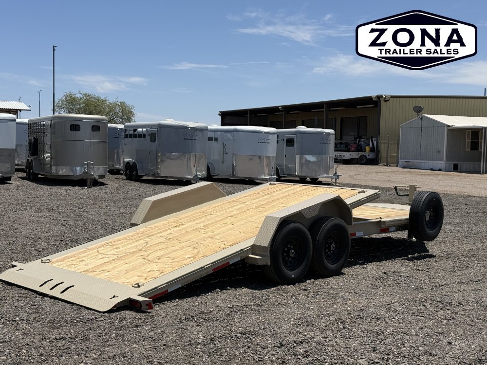 2027 Double A 22ft Split Tilt - 7k Torsion Axles