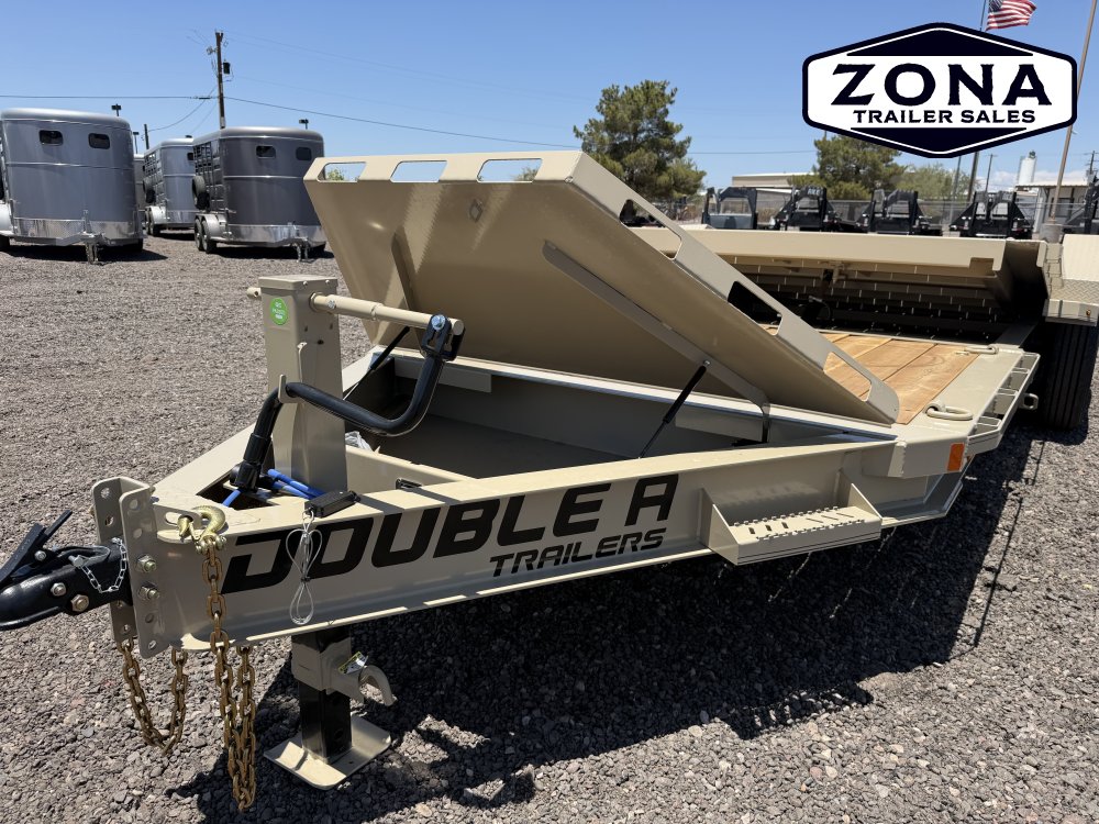 2027 Double A 22ft Split Tilt - 7k Torsion Axles