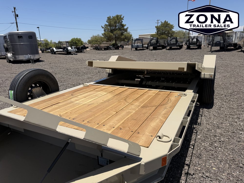 2027 Double A 22ft Split Tilt - 7k Torsion Axles