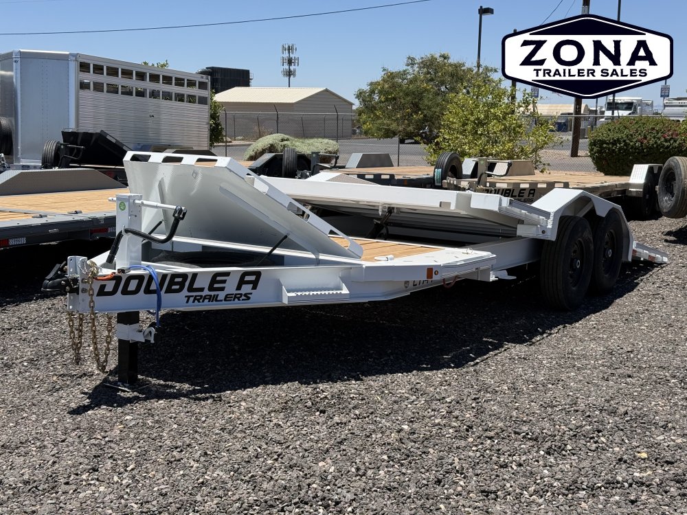 2027 Double A 20ft - Cushion Split Tilt - 102 wide - Drive over fenders
