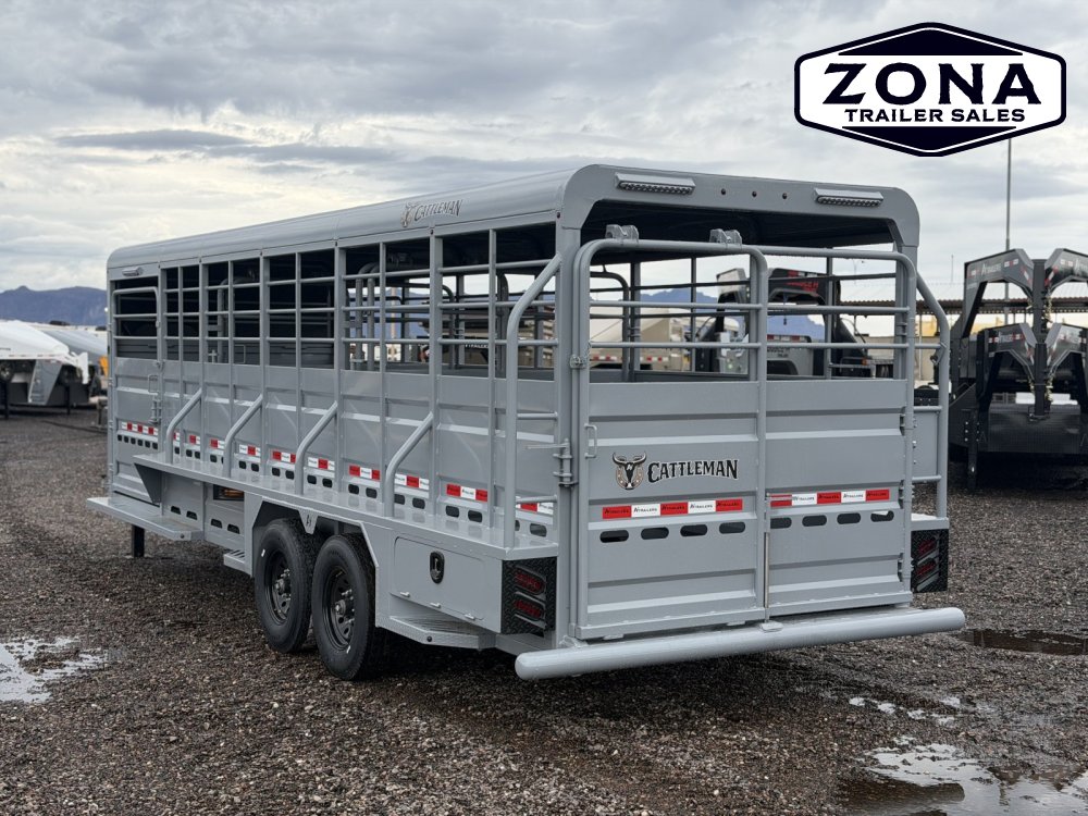 2027 Cattleman 24Ft Straight Stock - 8k Axles