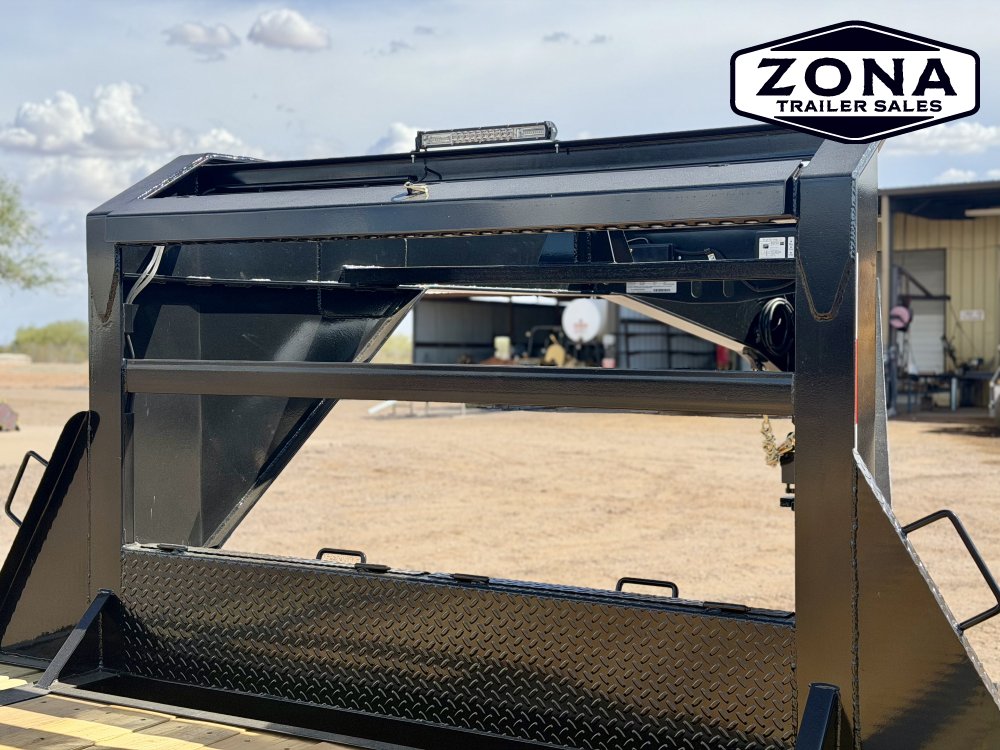 35+5 Hot Shot Ready - 2027 Ascend 40ft Gooseneck - 8K Axles - Chain Rack - Mega Ramps