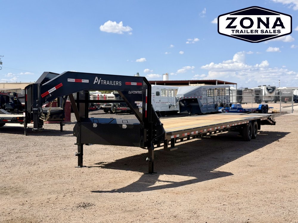 35+5 Hot Shot Ready - 2027 Ascend 40ft Gooseneck - 8K Axles - Chain Rack - Mega Ramps
